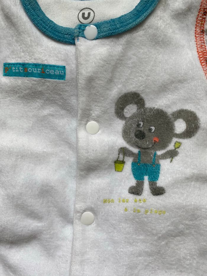 Pyjama à manches longues hiver souris - photo numéro 3