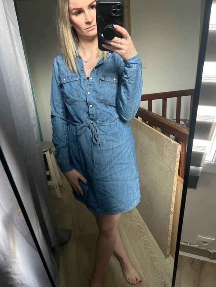 Jolie robe en jean