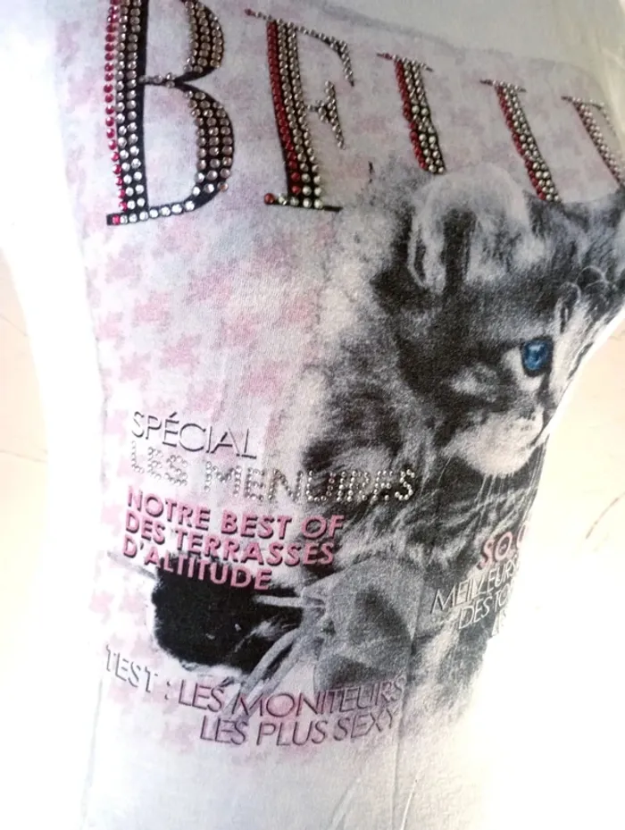 🌸T-shirt Les Ménuires, UP, taille 38 - photo numéro 2