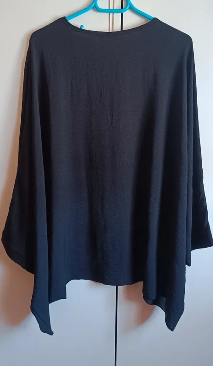 Tunique noire viscose - photo numéro 2