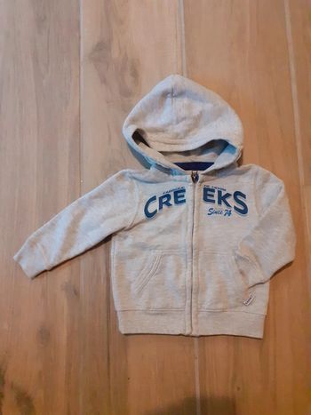 Veste zippée à capuche - Creeks - 3 ans