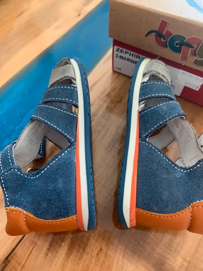 Sandales premiers pas Bopy taille 19 - photo numéro 6