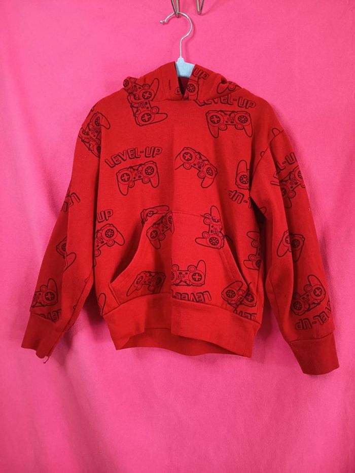 Sweat polaire enfant à capuche (E028)