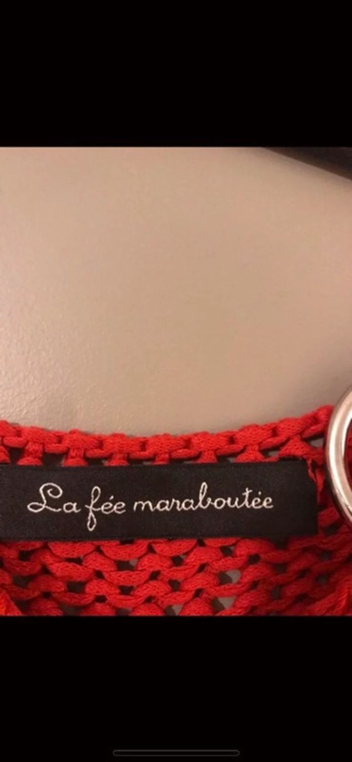 Top rouge neuf - photo numéro 3