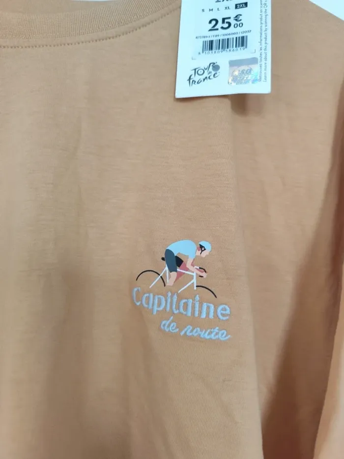 T-shirt édition limitée Tout de France x Jules - photo numéro 3