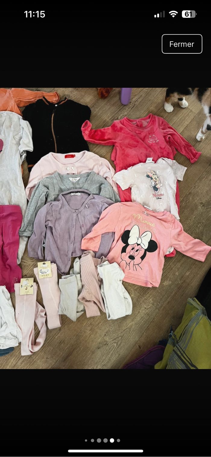 Lot de vêtement filles 18 mois - photo numéro 5