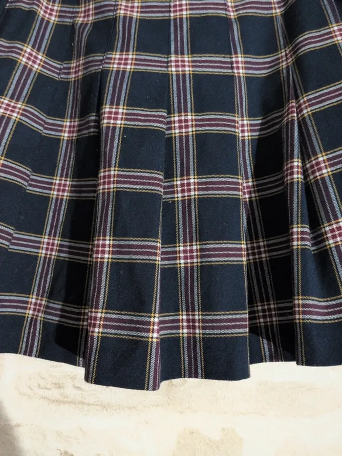 Jupe plissée à carreaux H&M – Taille 36 – Très bon état - photo numéro 2