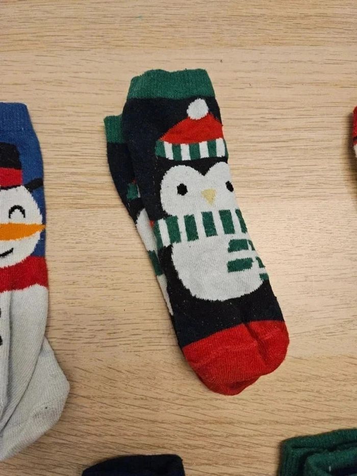 5 paires de chaussettes Noël 23/26 - photo numéro 5