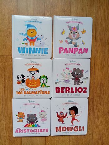 Livres " mes premières histoires Disney" lot de 6 de