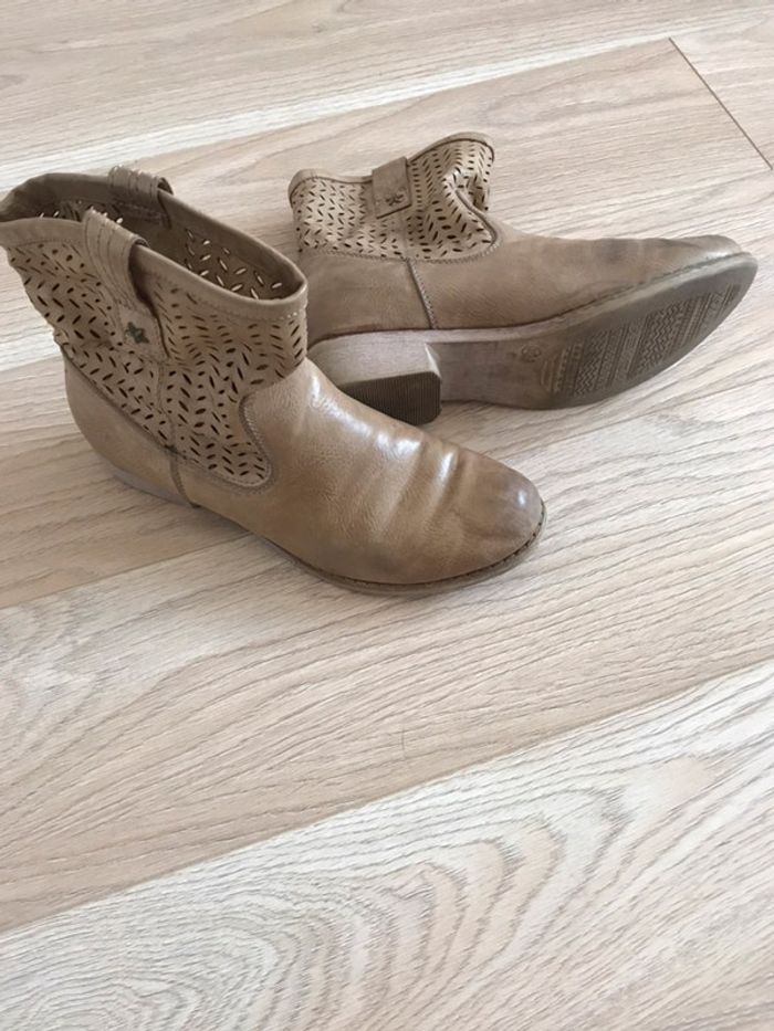Bottines été beige très légère 40