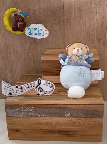Doudou musical 🎶 ours lovely de doudou et compagnie