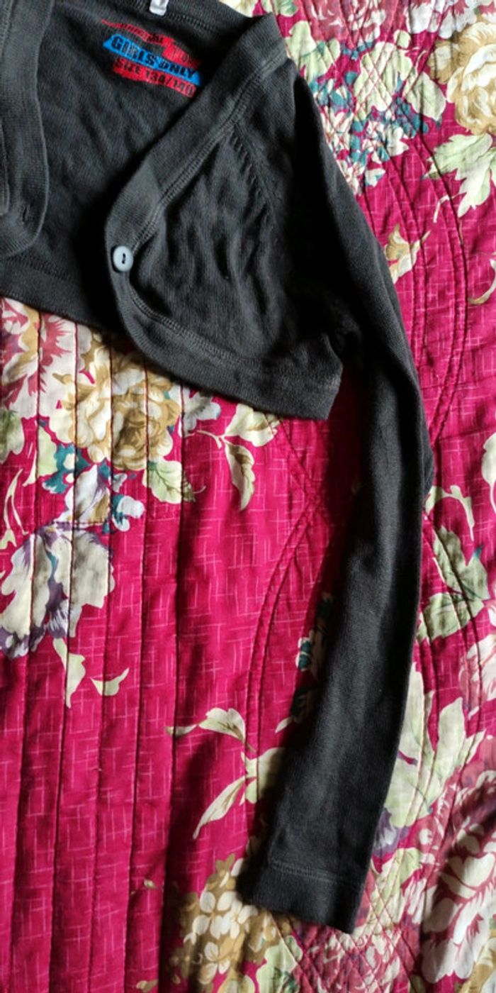 Boléro marron 10 ans - photo numéro 4