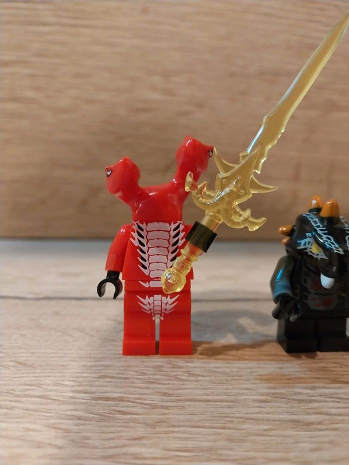 Figurines type lego 2 serpents Ninjago - photo numéro 2