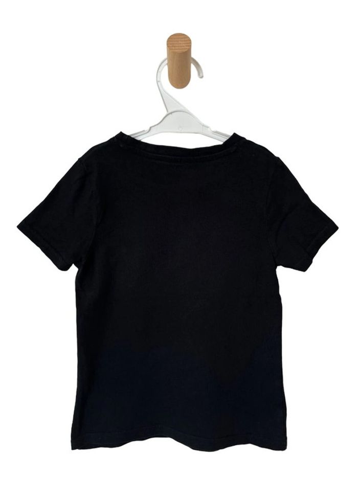 T-shirt manches courtes noir uni - Kiabi 4 ans - photo numéro 2
