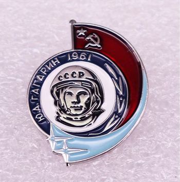 Broche pin’s URSS Youri Gagarine 1961