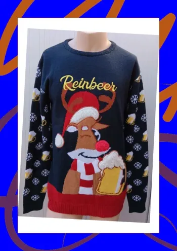 Pull de Noël L Merry Christmas