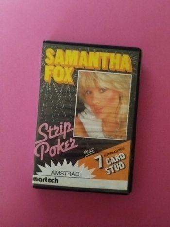 Jeu Amstrad - Samantha Fox