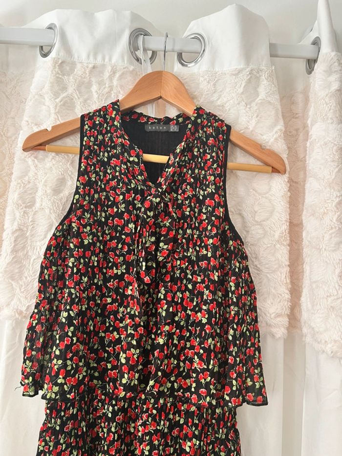 Robe d’été doublée à volants 36 - photo numéro 3