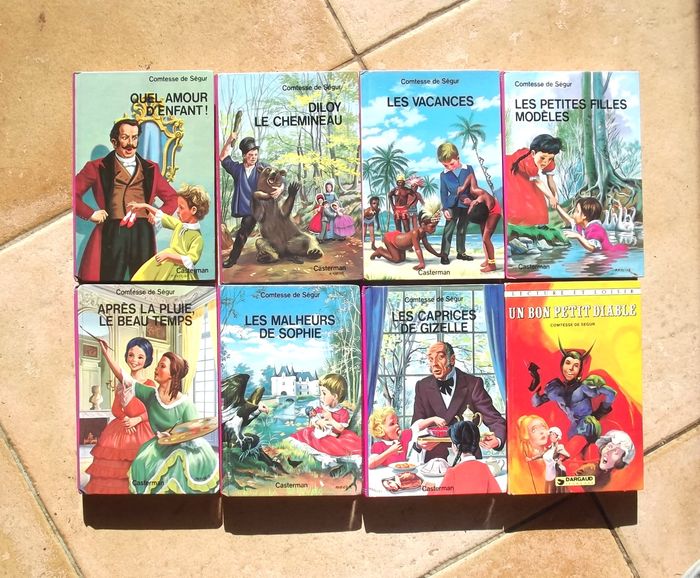 Comtesse de Ségur éditions Casterman le lot
