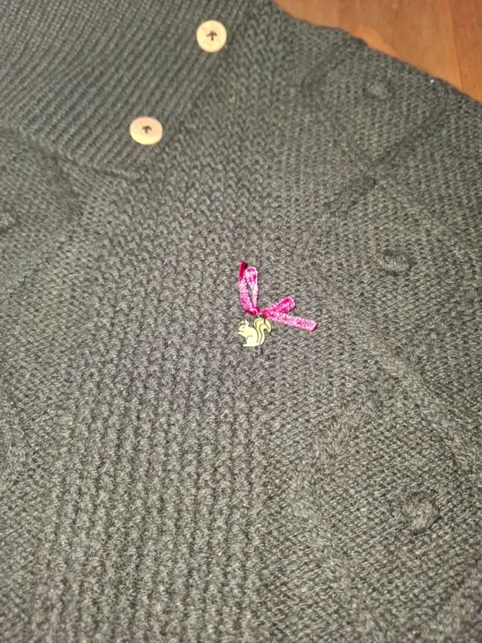 Poncho Marron Sergent Major 8/10 ans - photo numéro 4