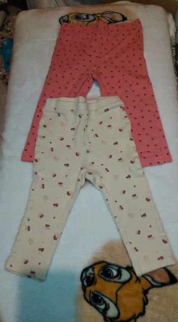 Lot de 7 leggings 18 mois