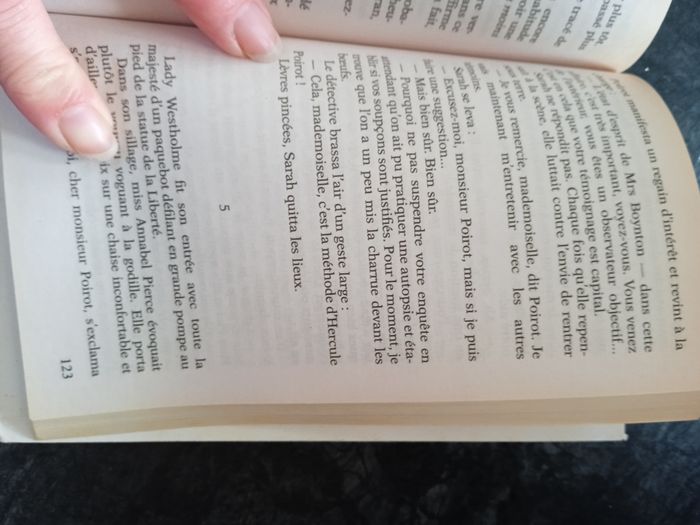 Roman policier Agatha Christie rendez-vous avec la mort - photo numéro 6
