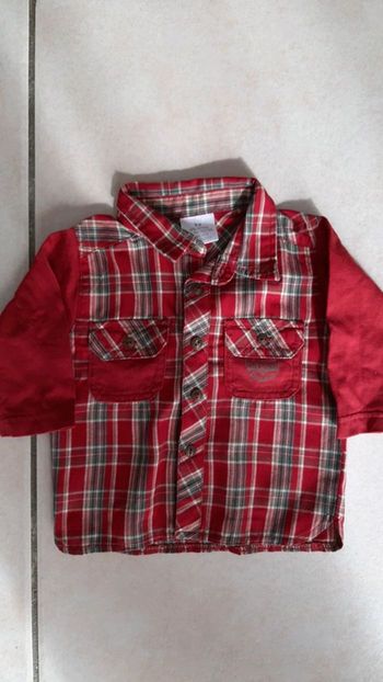 Chemise manche longue garçon
