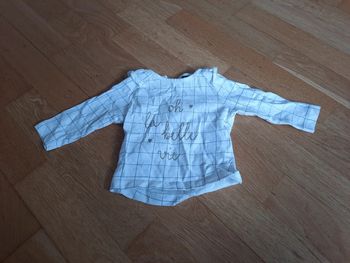 T shirt longue manche 3 mois