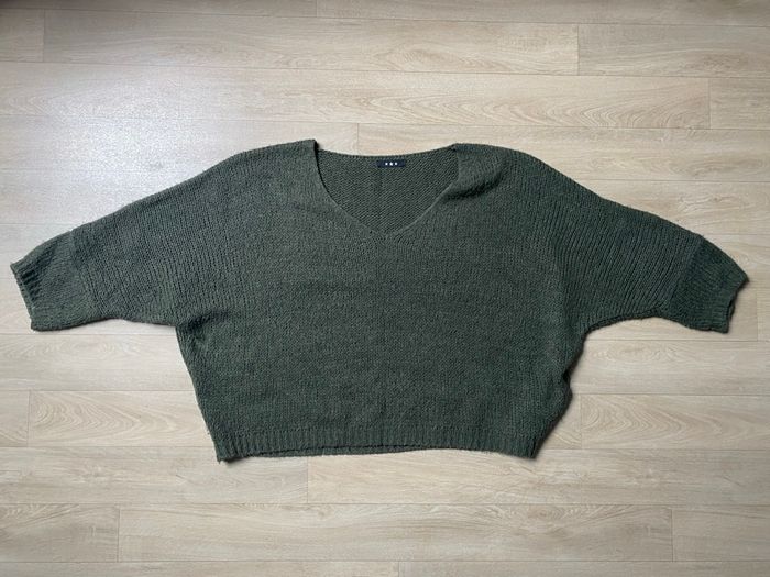 Pull femme kaki - photo numéro 2