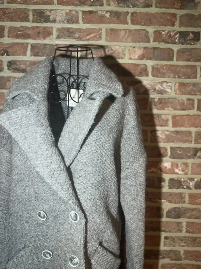 Veste grise MANGO Taille S / 36 - photo numéro 4