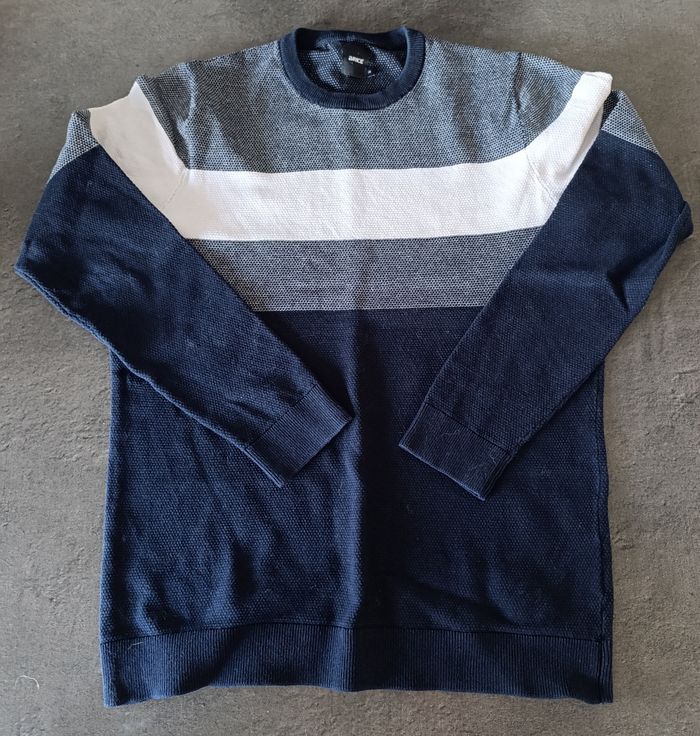 Pull tricolore Brice Taille M