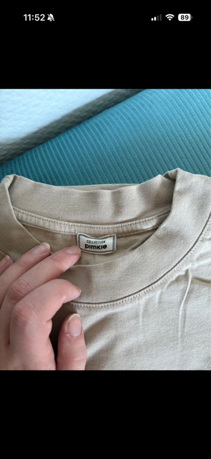 Teeshirt beige - photo numéro 3