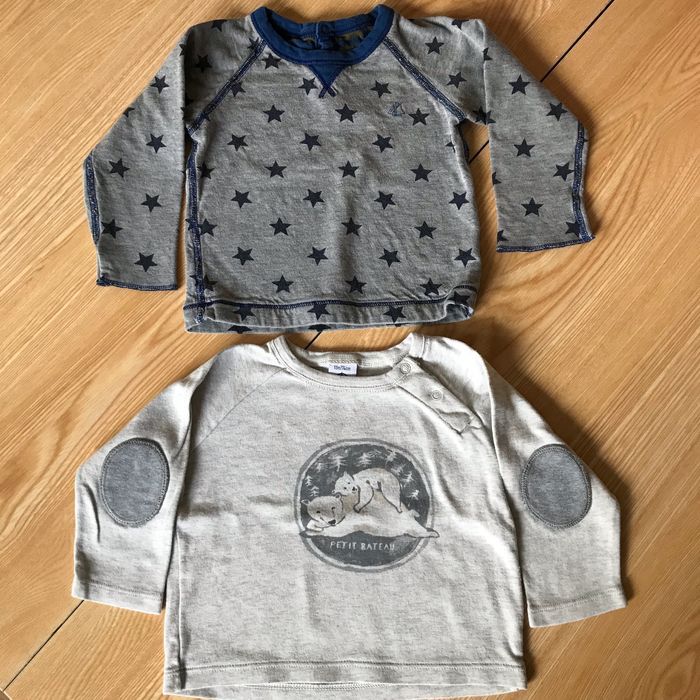 2 tee-shirts ML
