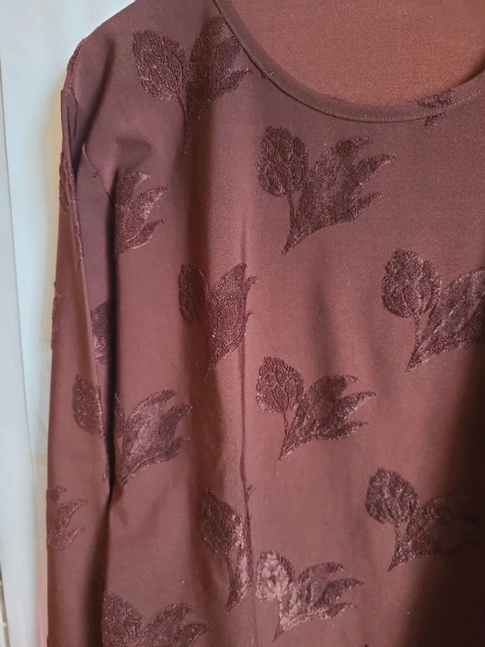 top marron taille 40 - photo numéro 2