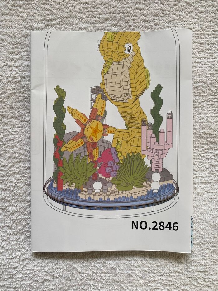 Jeu de construction hypocampe