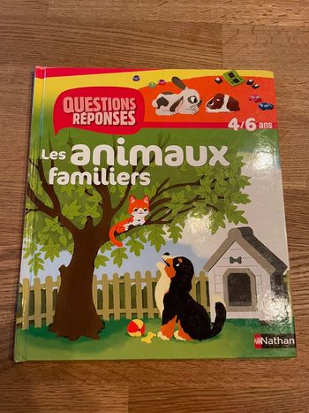 Livre Questions réponses Les animaux familiers