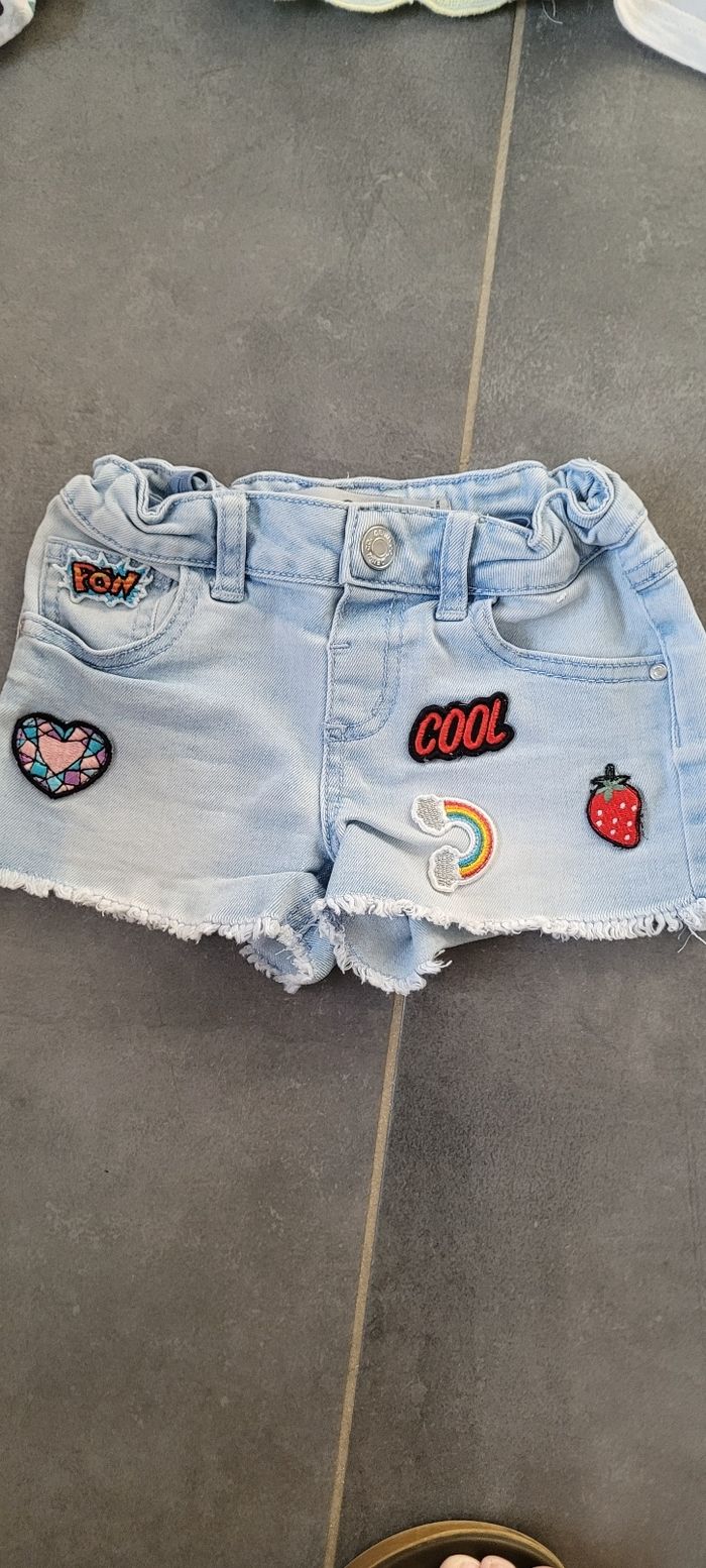 Short en jean