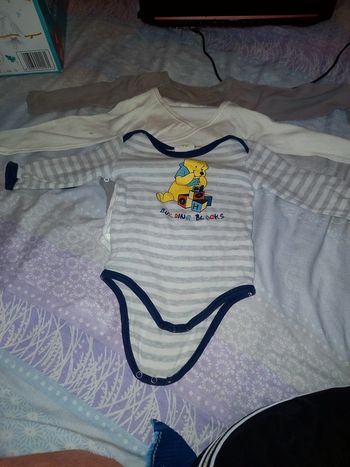 Lot de 3 bodies manche longue