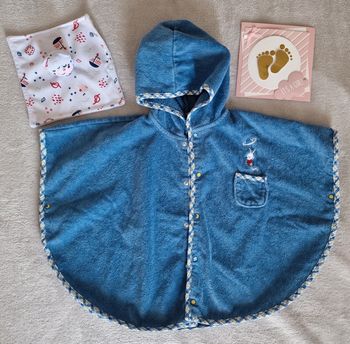 Poncho de piscine / mer bleu Sergent Major TU (BE)
