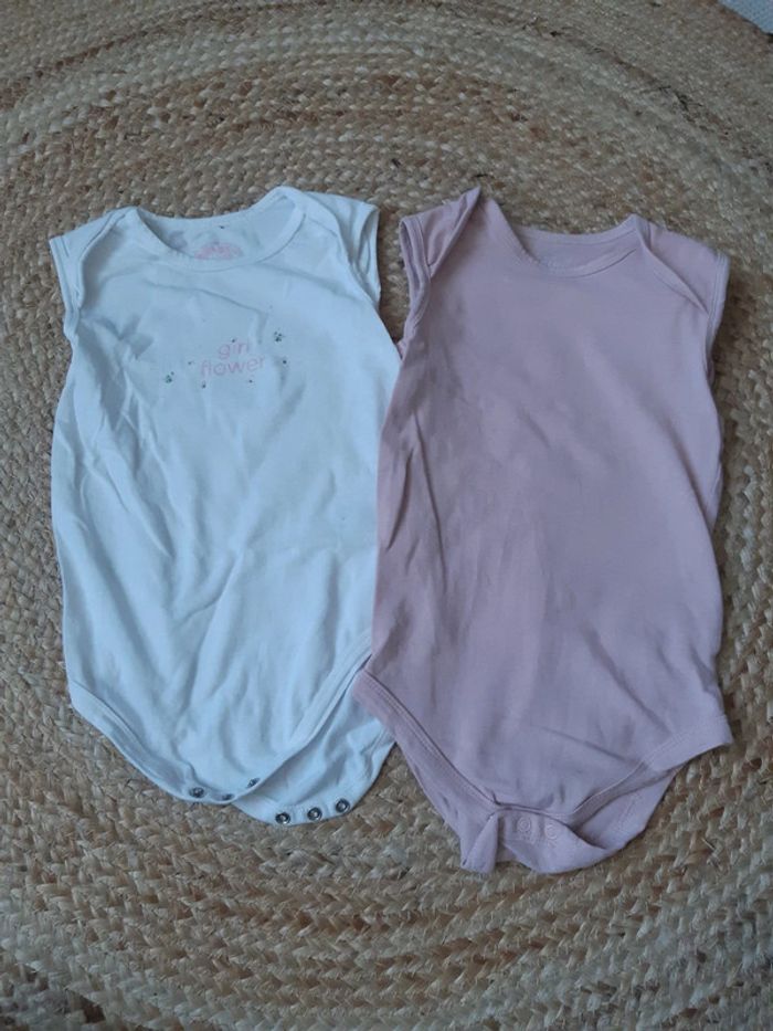 Lot de 7 bodies été 86/92 cm - photo numéro 4