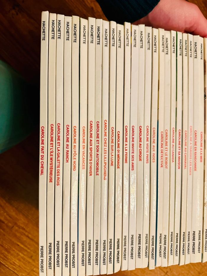 Lot incroyable quasi intégrale Caroline 25 livres bd albums Pierre Probst - photo numéro 7