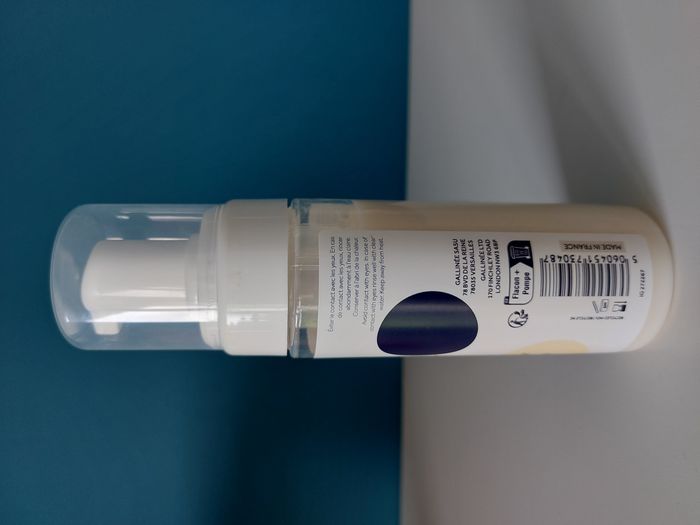 Gallinée mousse nettoyante visage peau sensible 150ml - photo numéro 3