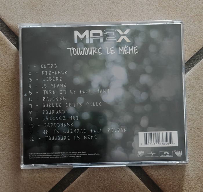CD - MA2X - Toujours le même - photo numéro 2