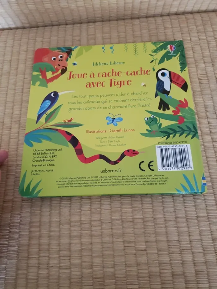 Joue à cache-cache avec tigre - photo numéro 2