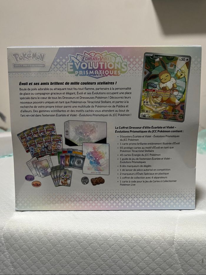 Pokemon ETB 8.5 Évolution Prismatique - photo numéro 2