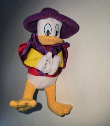 Petite peluche marionnette mc donalds happy meal donald disney vintage 2000