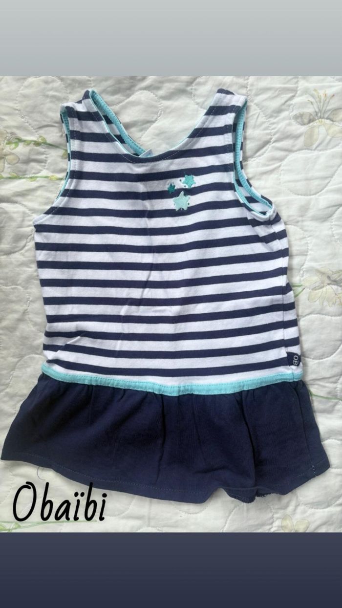 Lot de 6 petites robes  d'été - photo numéro 6