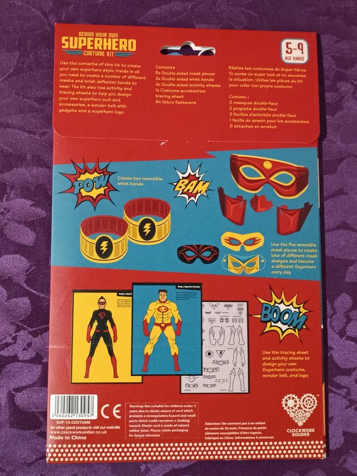 Costume Super hero - photo numéro 4