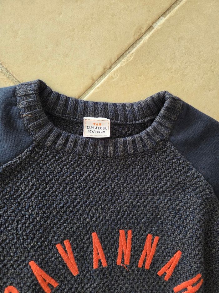 Pull garçon TAO 10 ans - photo numéro 3