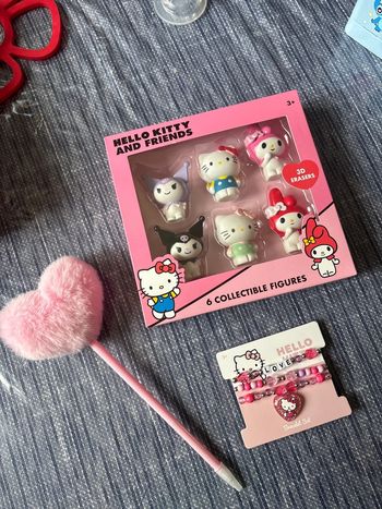 Gomme kitty + bracelet kitty